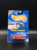 Hot Wheels Ferrari Testarossa - Collector #55 (Red)- Damaged Card
