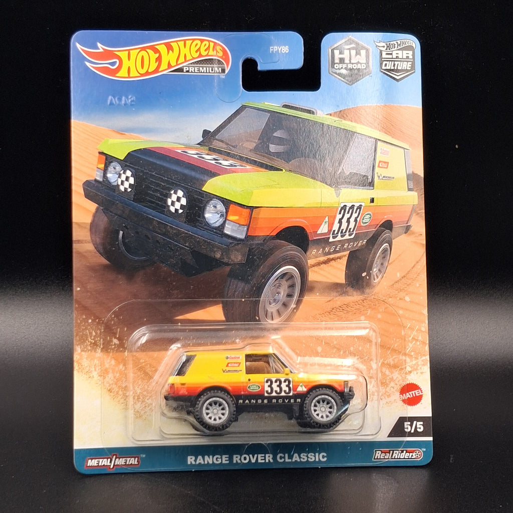 Hot Wheels Premium Car Culture: Off-Road – Set of 5 (1:64 Scale)