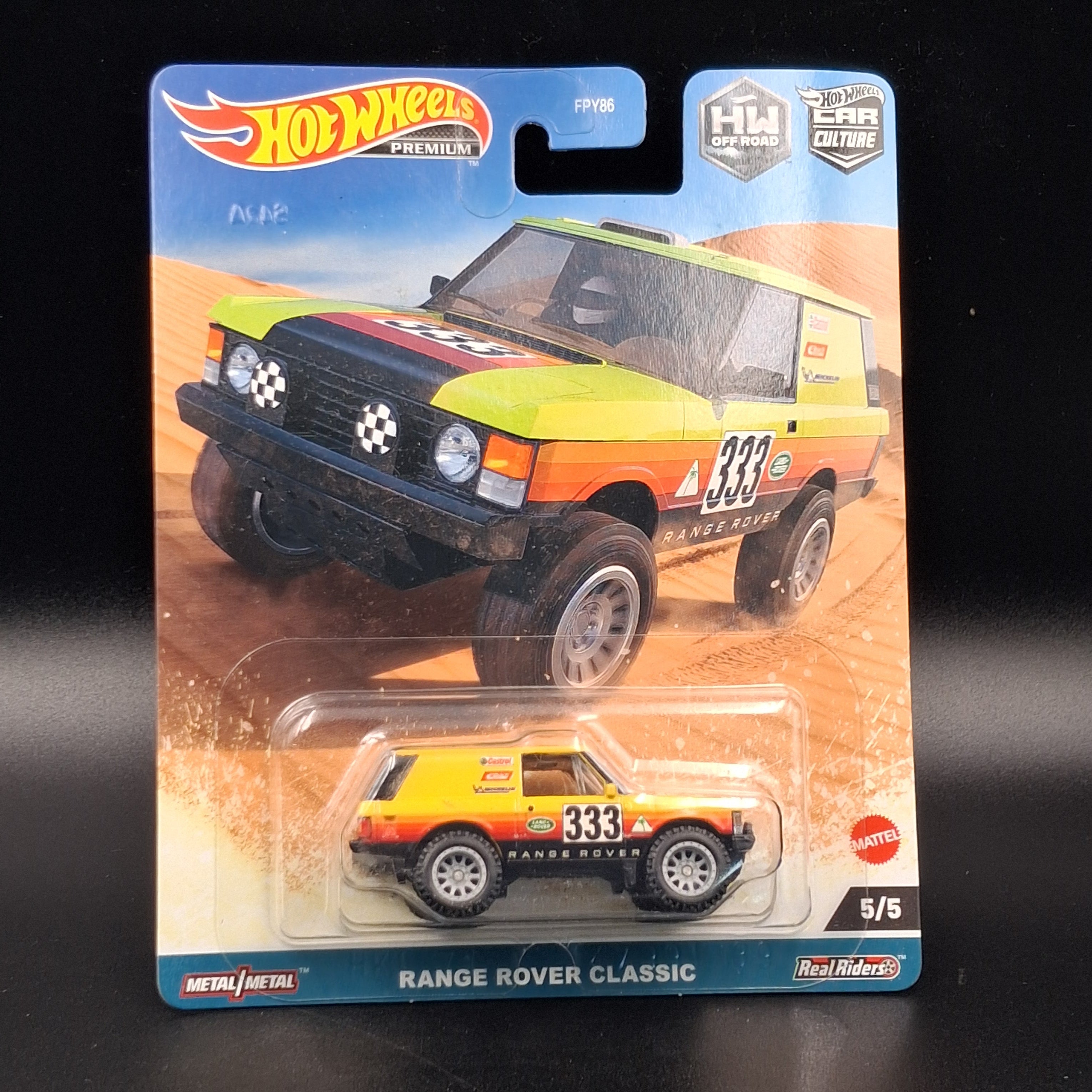 Hot Wheels Premium Car Culture: Off-Road – Set of 5 (1:64 Scale)