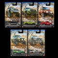 Hot Wheels 2025 Silver Series Toyota Trucks - Complete Set of 5 (1:64 Scale)