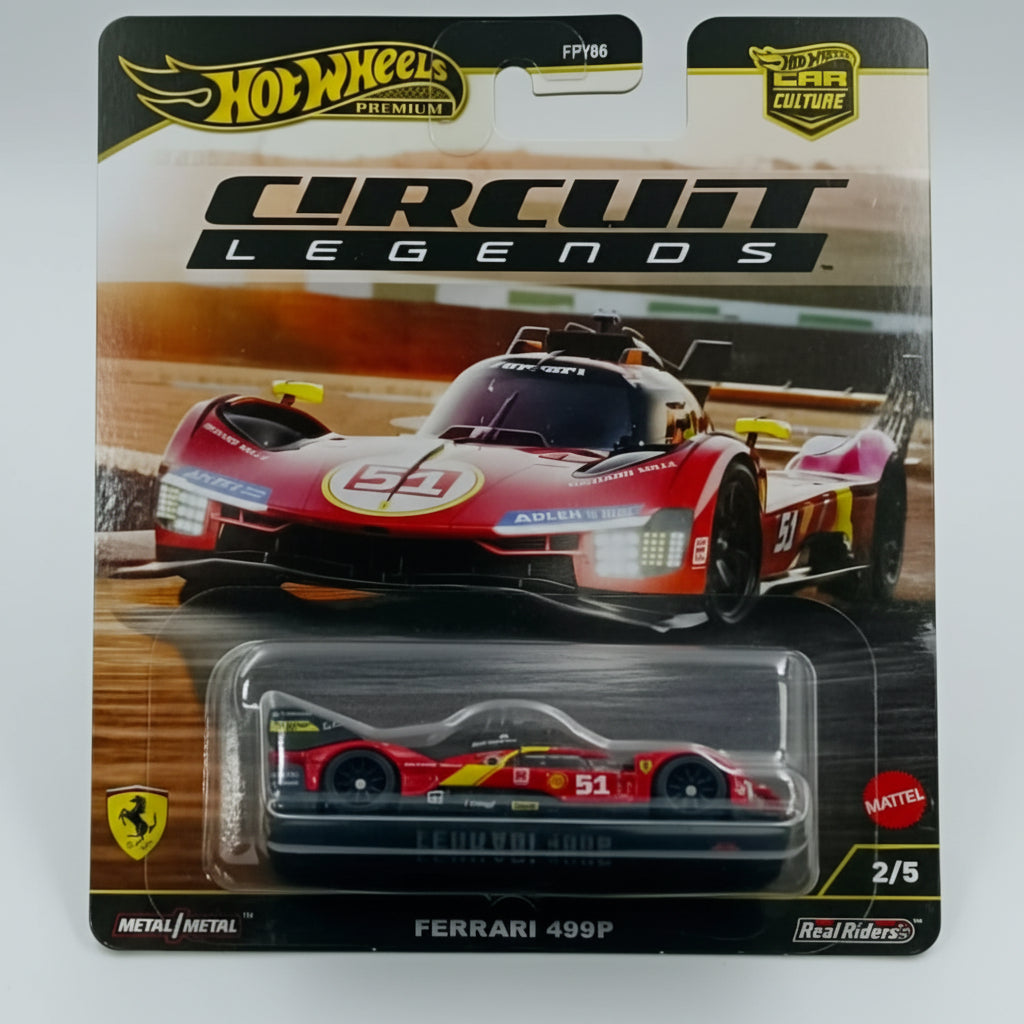 Hot Wheels Premium Car Culture Circuit Legends - Ferrari 499P (2/5)