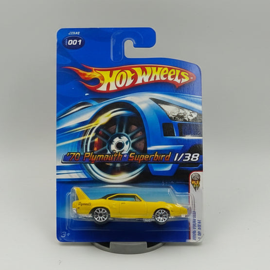 Hot Wheels 2006 First Editions '70 Plymouth Superbird #001/38 (Yellow) J3242