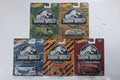 Hot Wheels 2022 Premium Pop Culture Jurassic World - Complete 5-Car Set (Real Riders)
