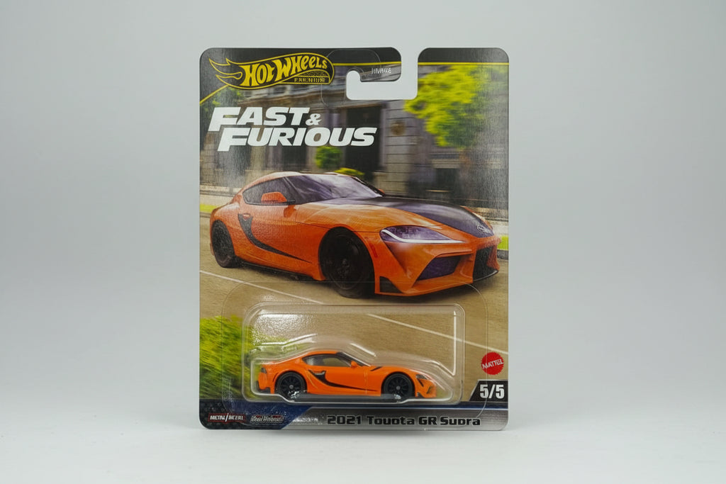 Hot Wheels Premium Fast & Furious 2024 Mix 3 - Set of 5 Die-Cast Cars (1:64 Scale)