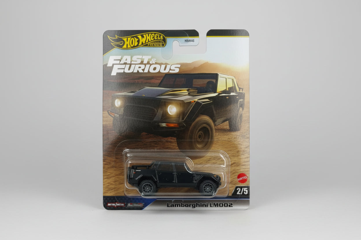 Hot Wheels Premium Fast & Furious 2024 Mix 3 - Set of 5 Die-Cast Cars (1:64 Scale)
