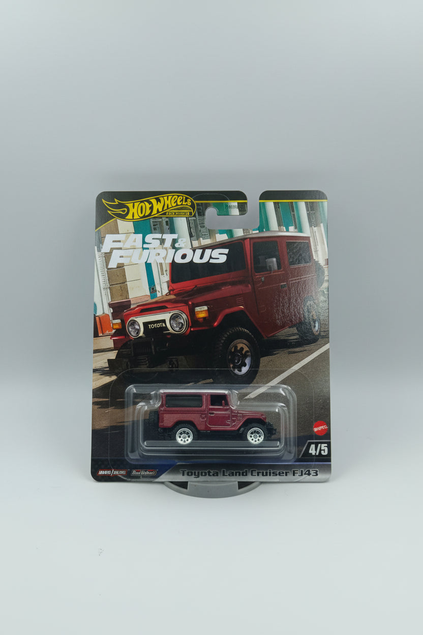 Hot Wheels Premium Fast & Furious Toyota Land Cruiser FJ43 (1:64 Scale)
