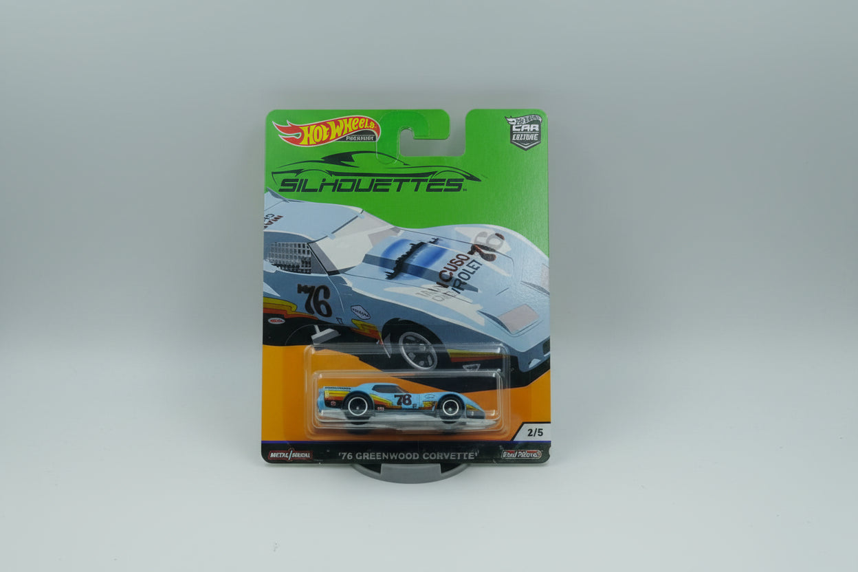 Hot Wheels Premium Car Culture Silhouettes – '76 Greenwood Corvette (2/5)