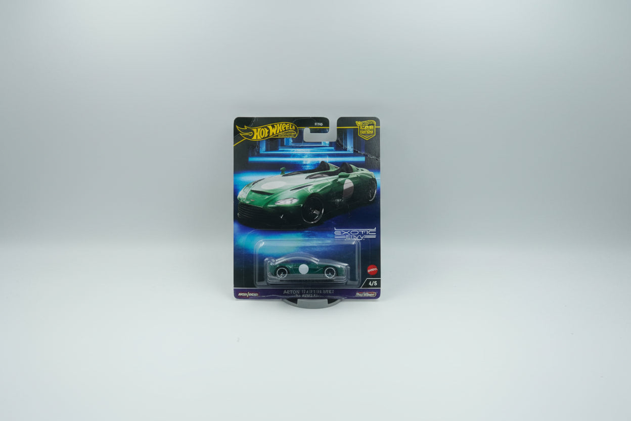 Hot Wheels Premium Car Culture: Exotic Envy – Aston Martin V12 Speedster (1:64 Scale)
