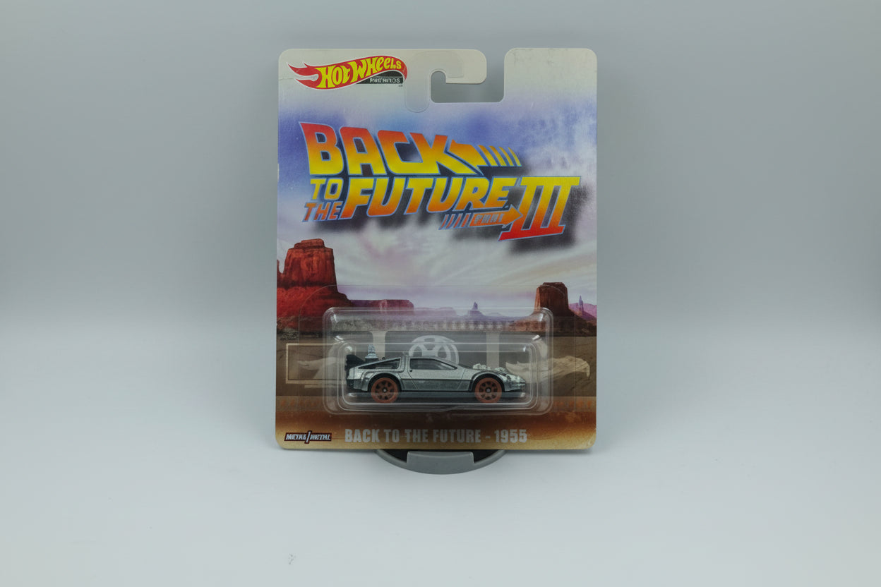 Hot Wheels Premium Back to the Future Time Machine (1955 Edition) [1, 10]