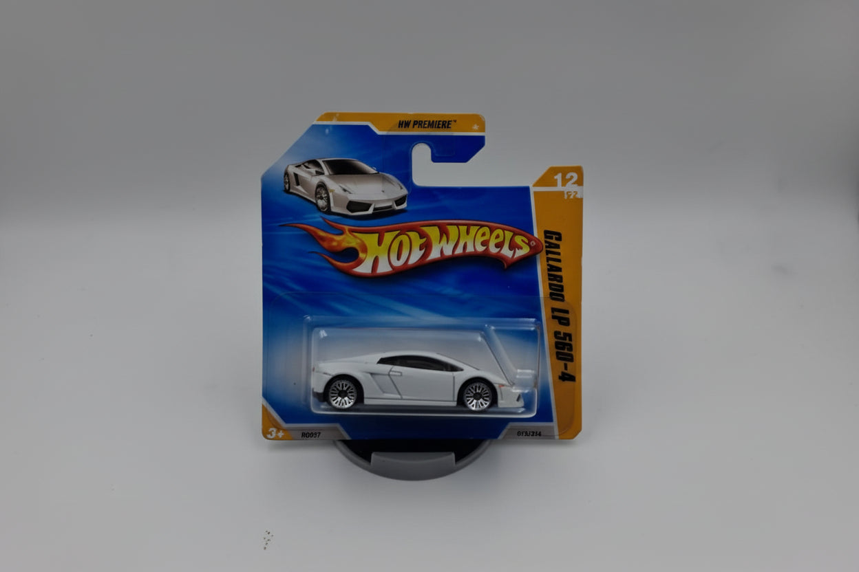 2010 Hot Wheels HW Premiere: Lamborghini Gallardo LP 560-4 (White)