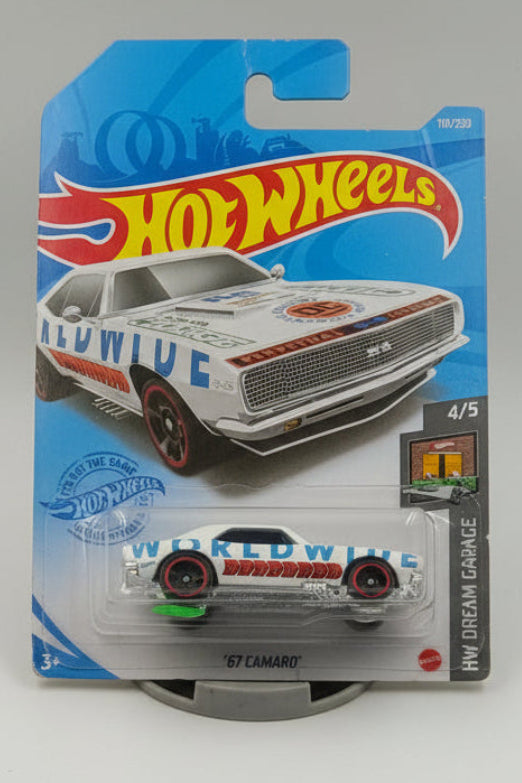 Hot Wheels '67 Camaro - HW Dream Garage (White/Worldwide Optimism)