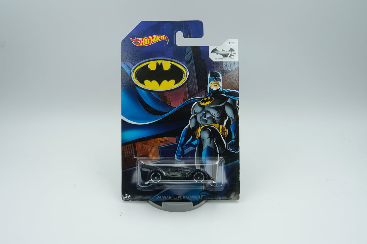 Hot Wheels 75th Anniversary of Batman - Batman Live Batmobile (01/08)