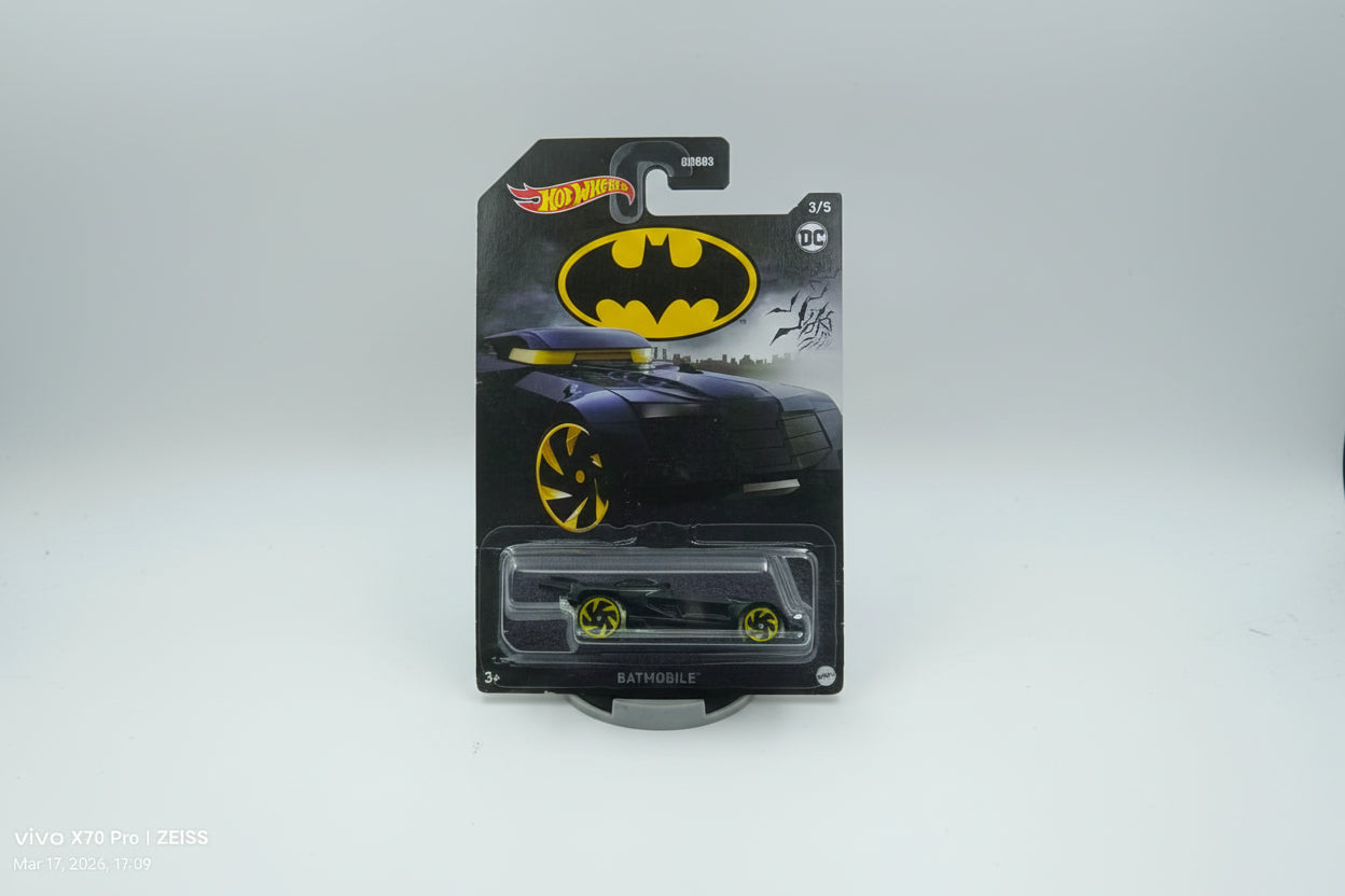 Hot Wheels Batman Series - DC Batmobile Die-Cast Car (3/5)