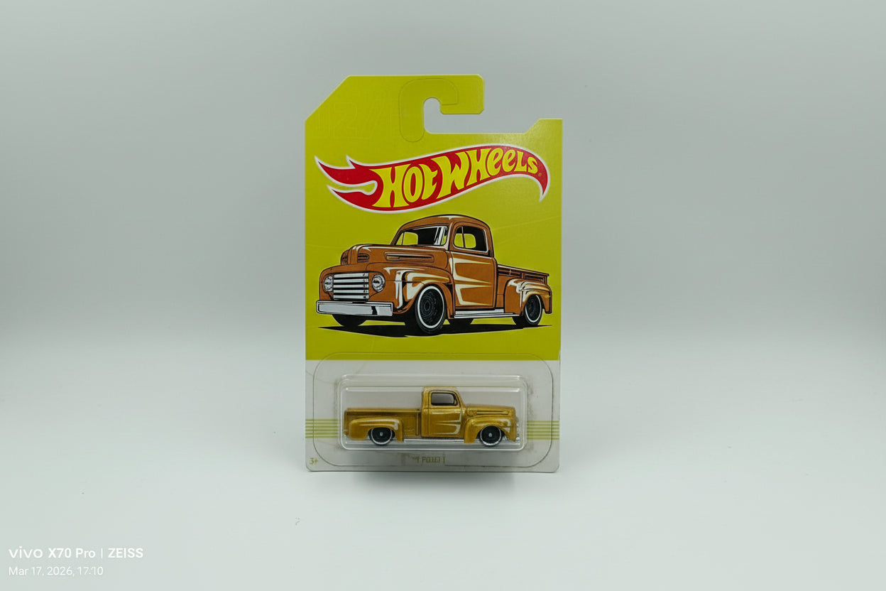 Hot Wheels American Pickups Exclusive '49 Ford F1 - Gold Edition