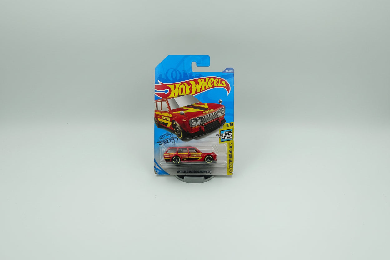 Hot Wheels Datsun Bluebird Wagon (510) - HW Speed Graphics