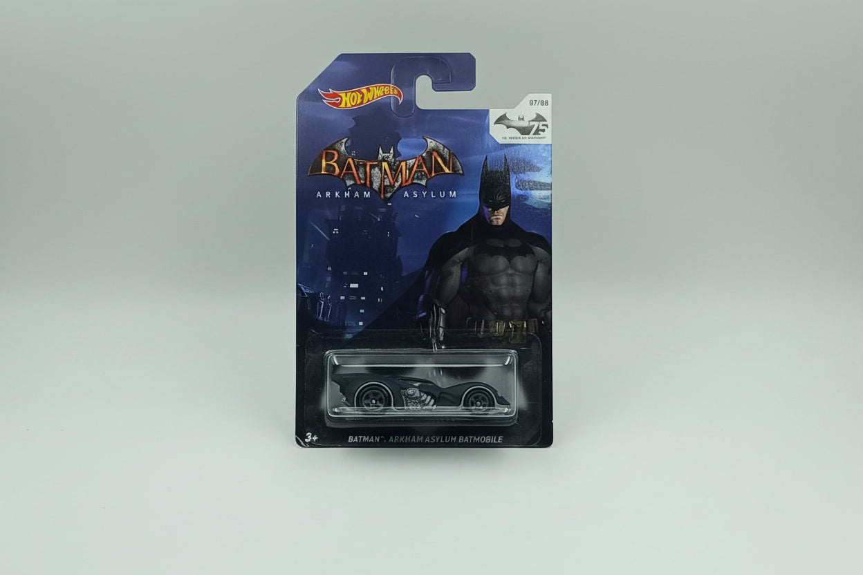 Hot Wheels Batman: Arkham Asylum Batmobile - 75th Anniversary Edition (07/08)