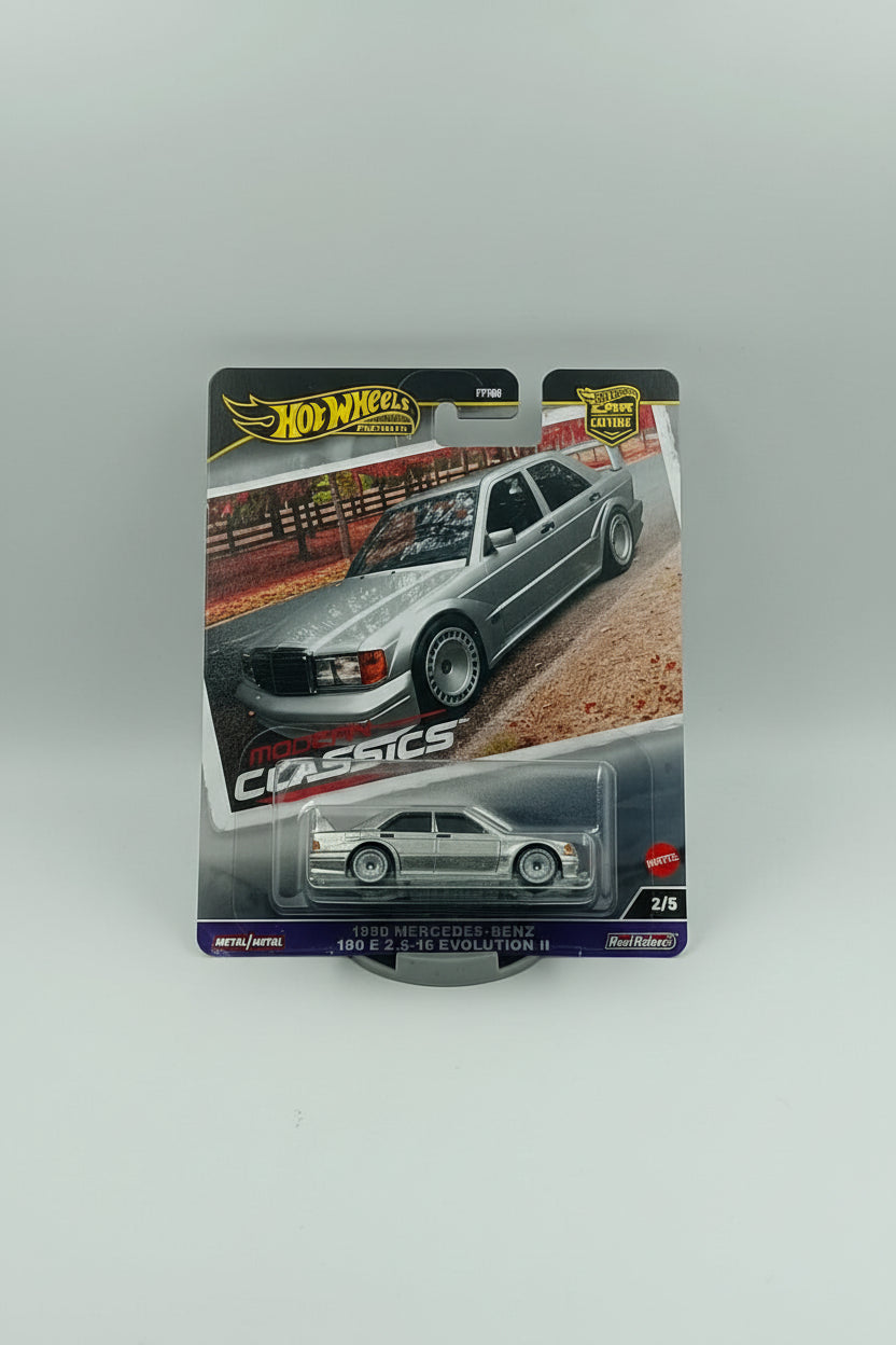 Hot Wheels Premium Car Culture Modern Classics - 1990 Mercedes-Benz 190 E 2.5-16 Evolution II