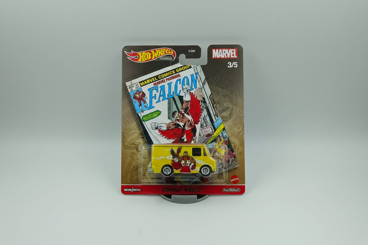 Hot Wheels Premium Pop Culture Marvel - Combat Medic (The Falcon) 3/5