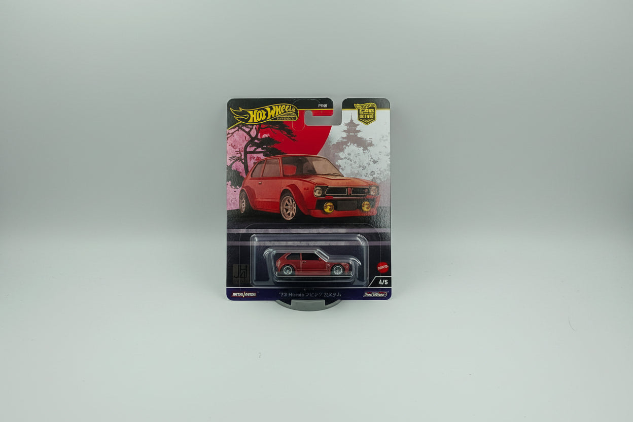 Hot Wheels Premium Car Culture Japan Historics 4 – '73 Honda Civic Custom