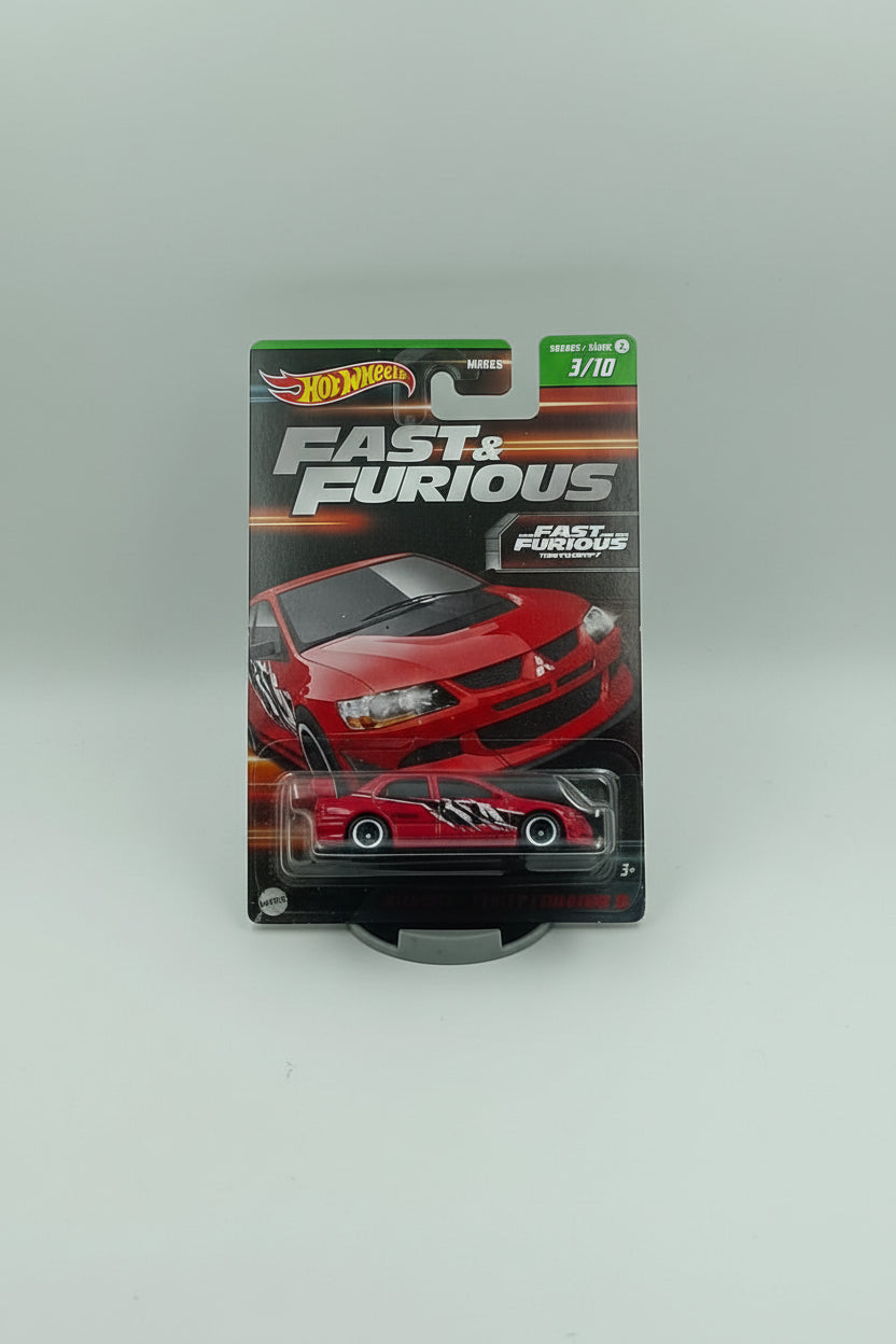 Hot Wheels Fast & Furious Mitsubishi Lancer Evolution IX - Tokyo Drift (Red)