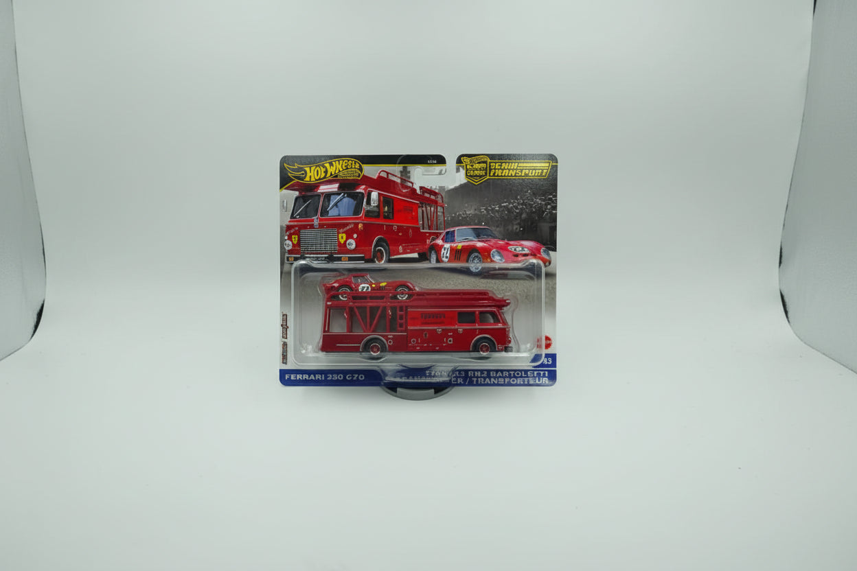 Hot Wheels Premium Team Transport #83: Ferrari 250 GTO & Fiat 642 RN2 Bartoletti Transporte
