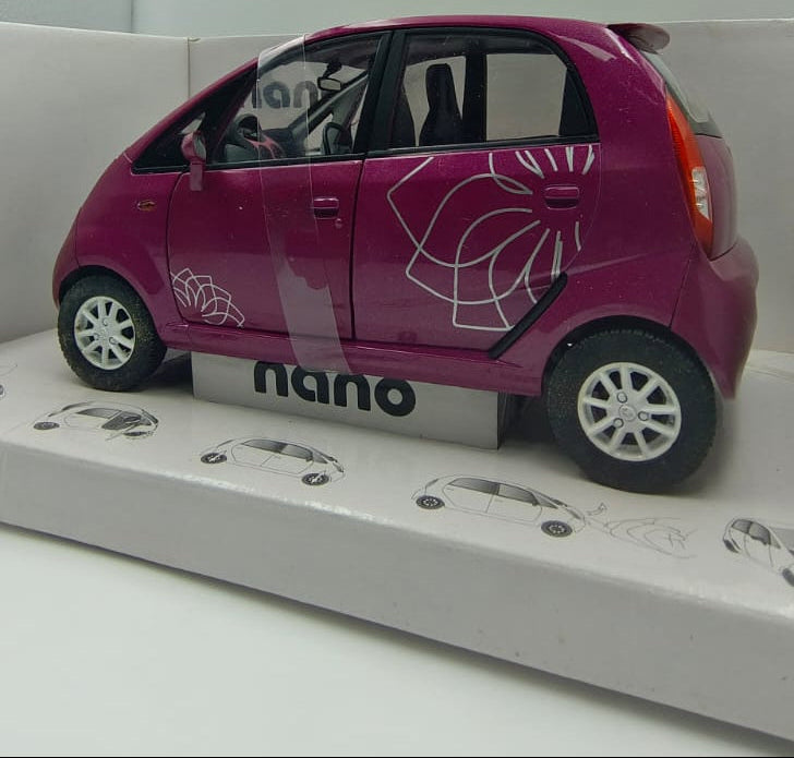 Official Tata Nano Diecast Scale Model Car - 1:18 Scal.