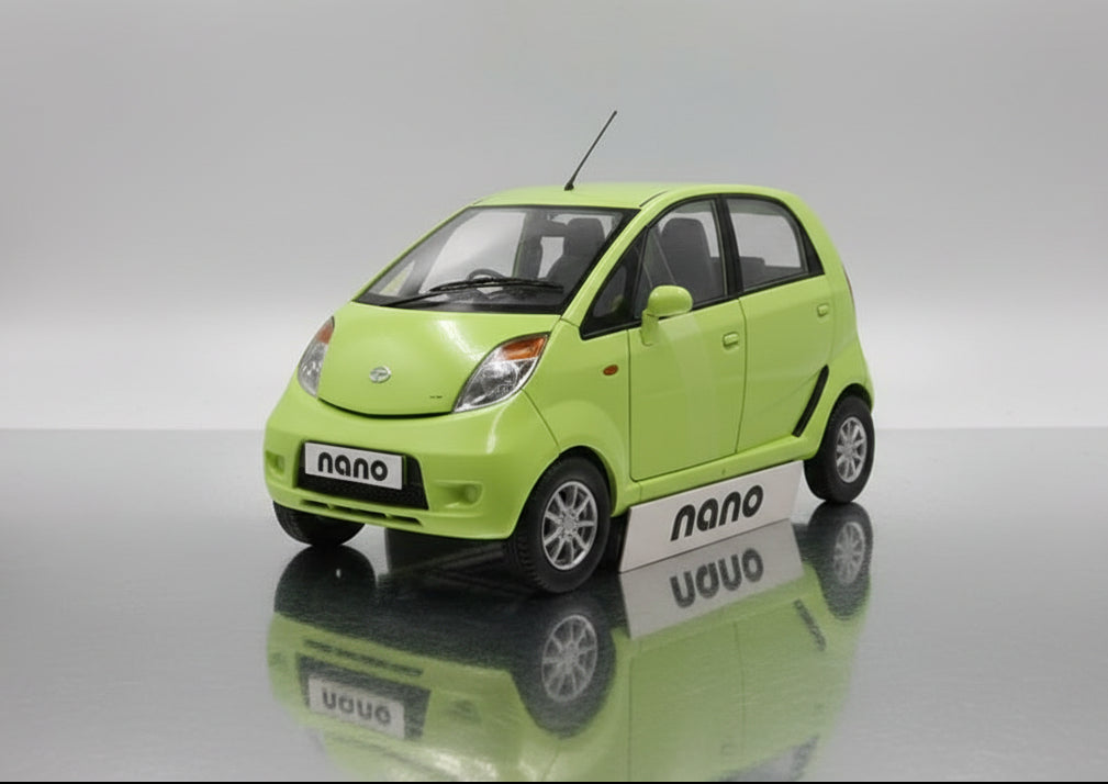 Tata Nano 1:18 Scale Diecast Model Car - Green (Norev)