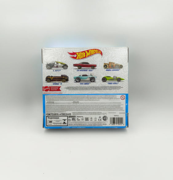 Hot Wheels HW Legends Multipack - Set of 6 Collectible 1:64 Scale Die-Cast Cars