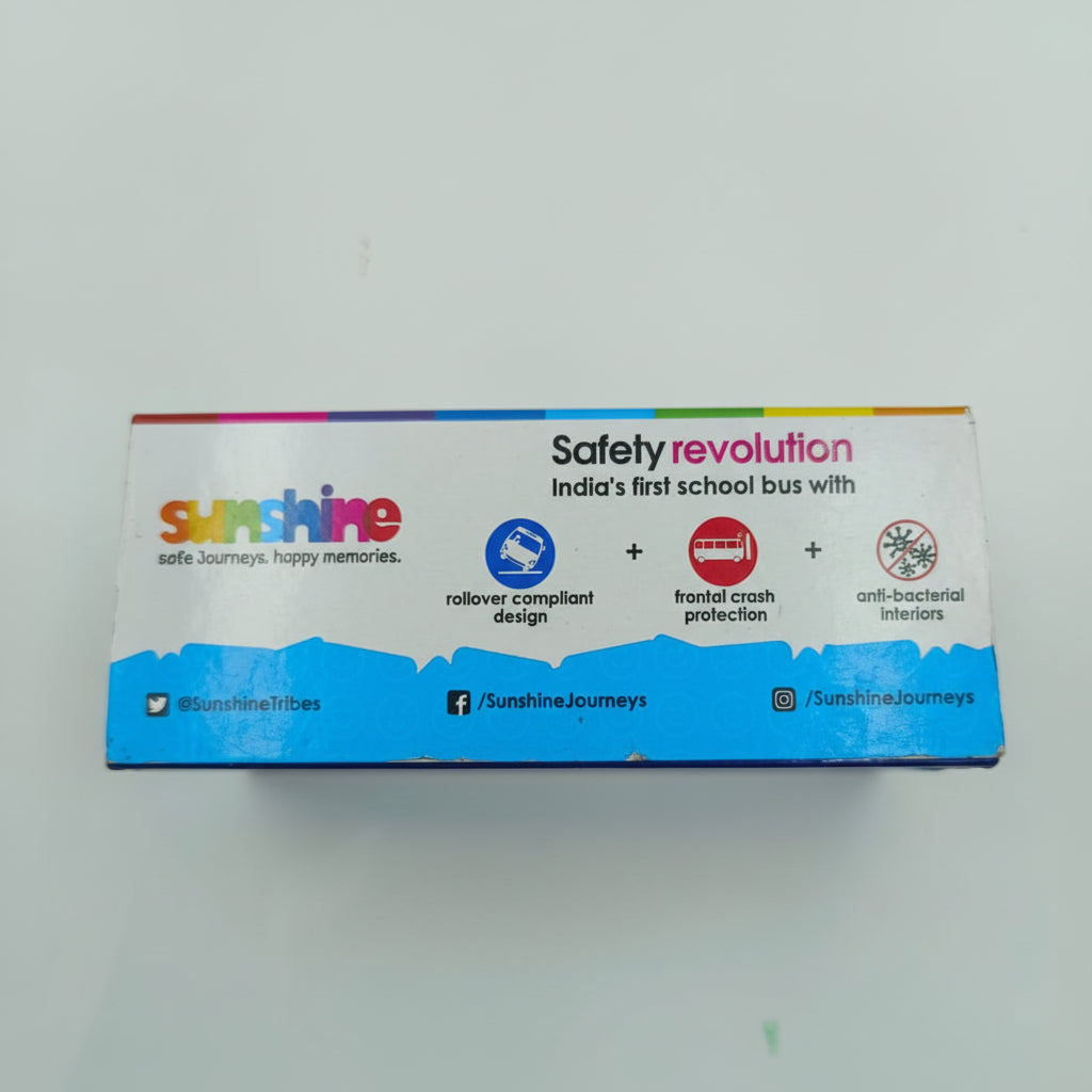 Ashok Leyland Sunshine School Bus Diecast Scale Model