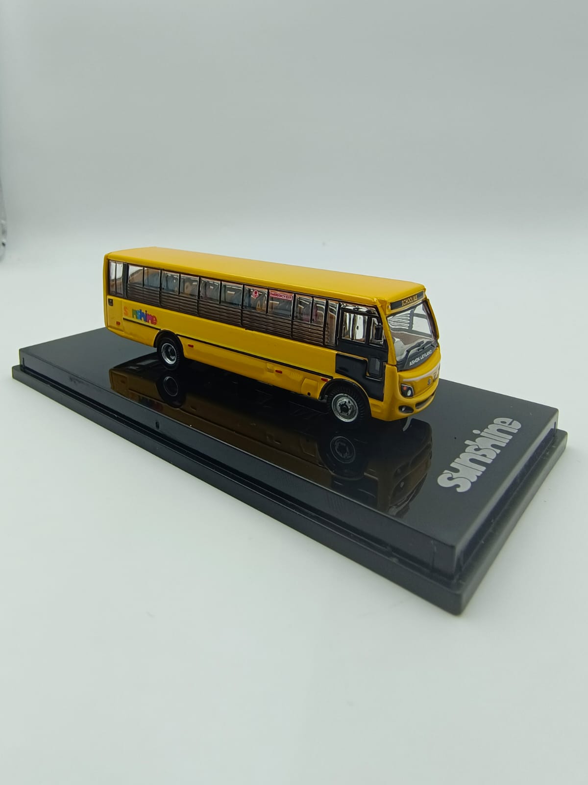 Ashok Leyland Sunshine School Bus Diecast Scale Model