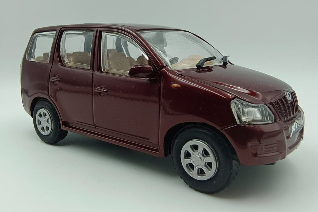 Mahindra Xylo Official Scale Model - 1:32 Scale (Maroon/Brown) 2nd Genaration
