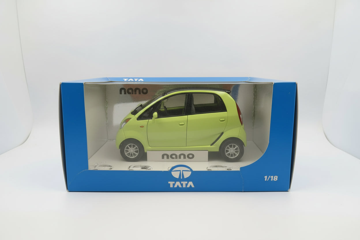 Tata Nano 1:18 Scale Diecast Model Car - Green (Norev)