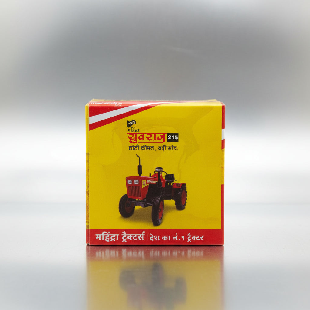 Mahindra Yuvraj 215 Scale Model Toy Tractor – Red