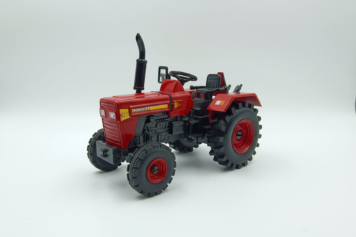 Mahindra Yuvraj 215 Scale Model Toy Tractor – Red