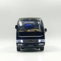 Toyota Coaster Mini Bus Diecast Model Car - 1:24 Scale with Sound and Light (Black)