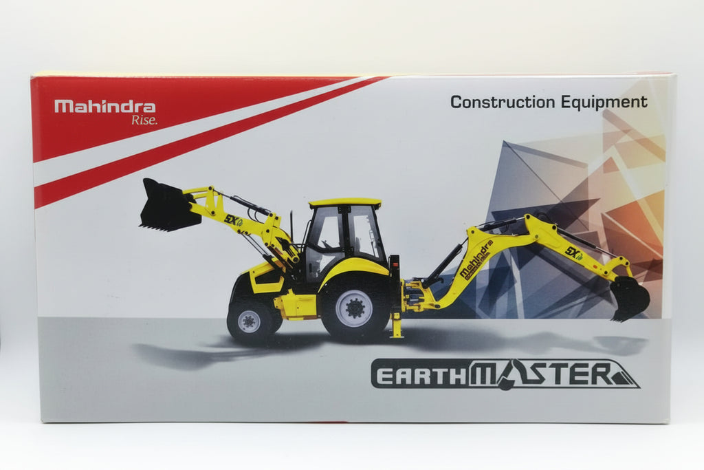 Mahindra EarthMaster SX Backhoe Loader Diecast Scale Model