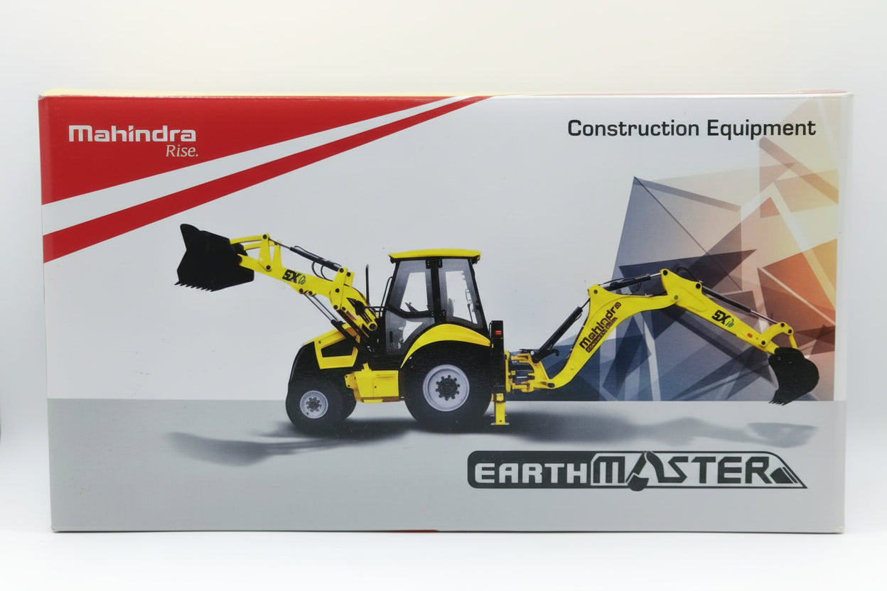 Mahindra EarthMaster SX Backhoe Loader Diecast Scale Model