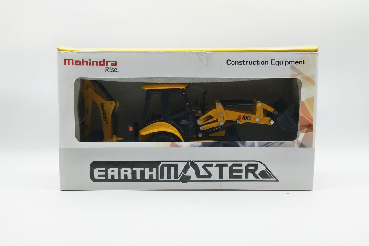 Mahindra EarthMaster SX Backhoe Loader Diecast Scale Model