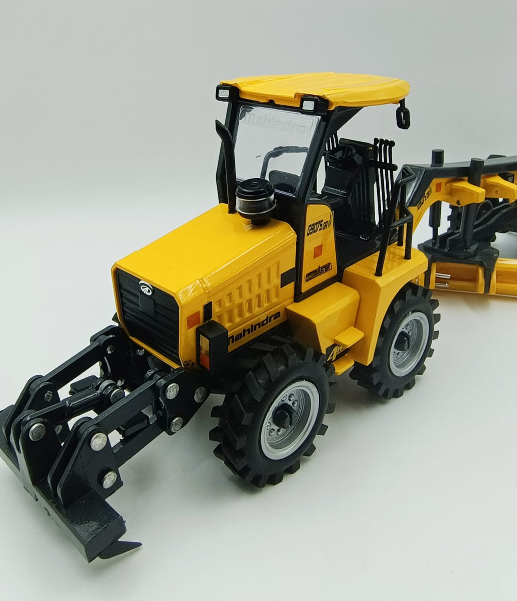 Mahindra Road-Master G90 Motor Grader Diecast Scale Model - 1:35 Scale