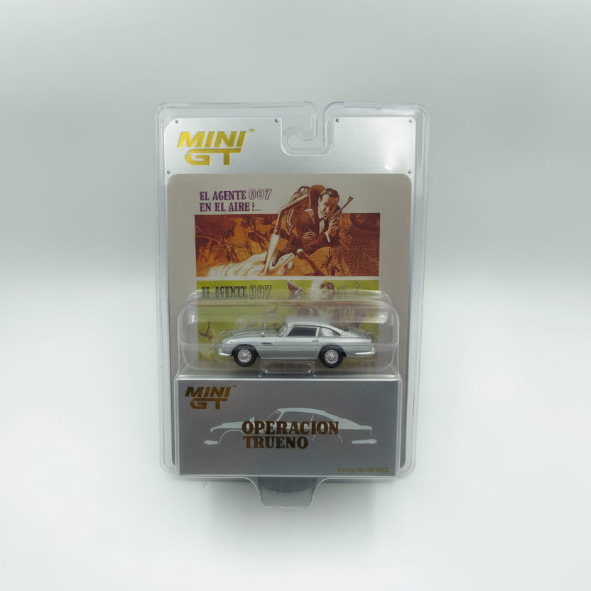 MINI GT 1:64 Aston Martin DB5 - James Bond 007 "Operación Trueno" (Spanish Edition)