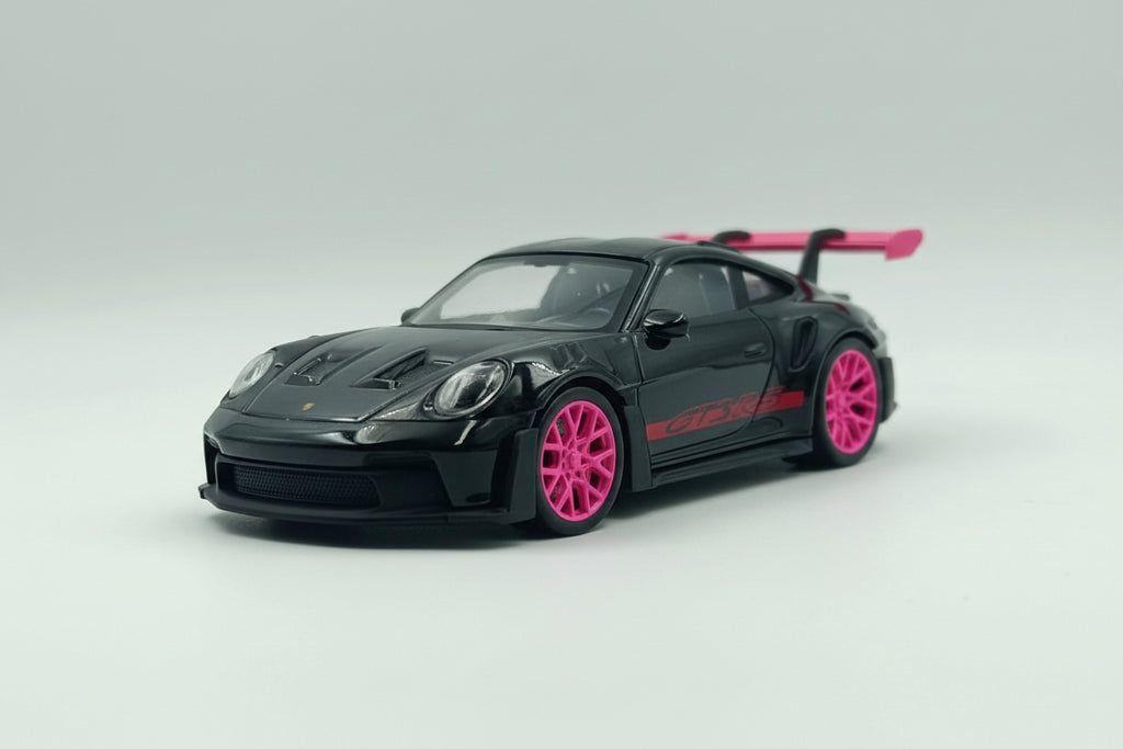Norev 1:43 Porsche 911 (992) GT3 RS 2022 - Black with Red Accents (Jet-Car Series)