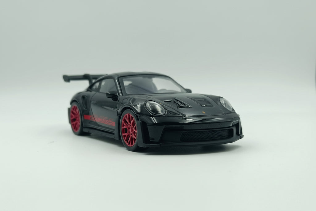 Norev 1:43 Porsche 911 (992) GT3 RS 2022 - Black with Red Accents (Jet-Car Series)