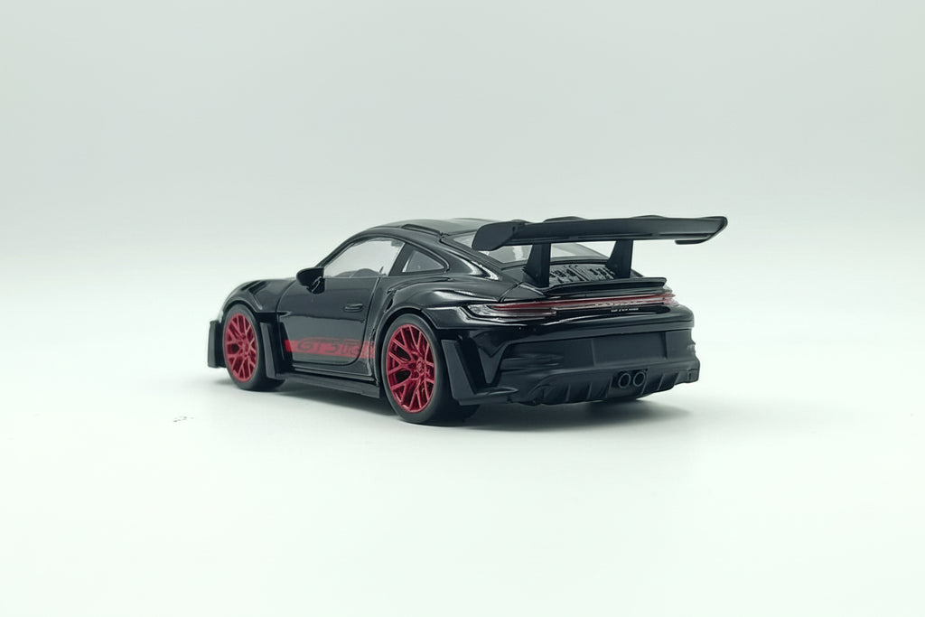 Norev 1:43 Porsche 911 (992) GT3 RS 2022 - Black with Red Accents (Jet-Car Series)
