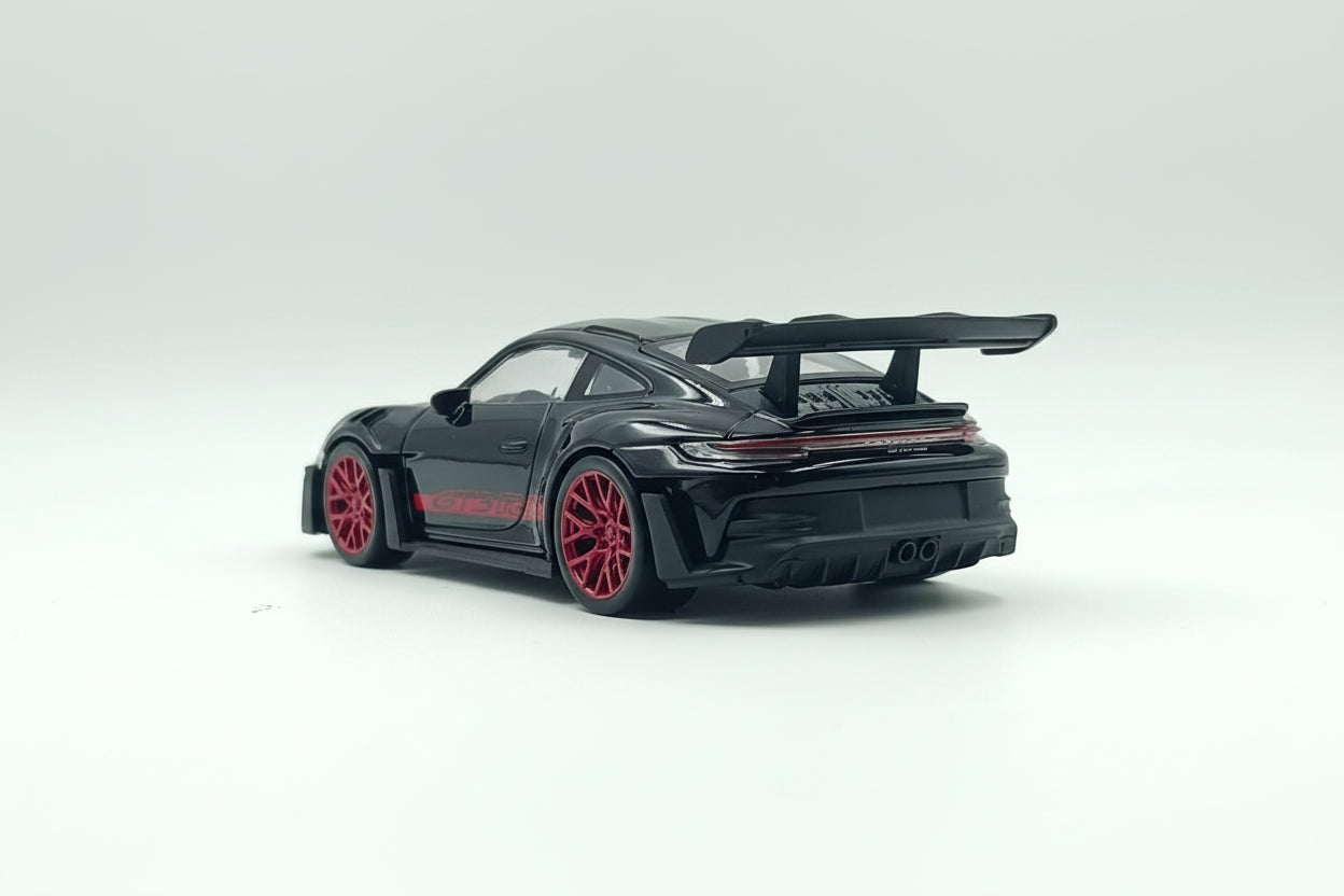 Norev 1:43 Porsche 911 (992) GT3 RS 2022 - Black with Red Accents (Jet-Car Series)
