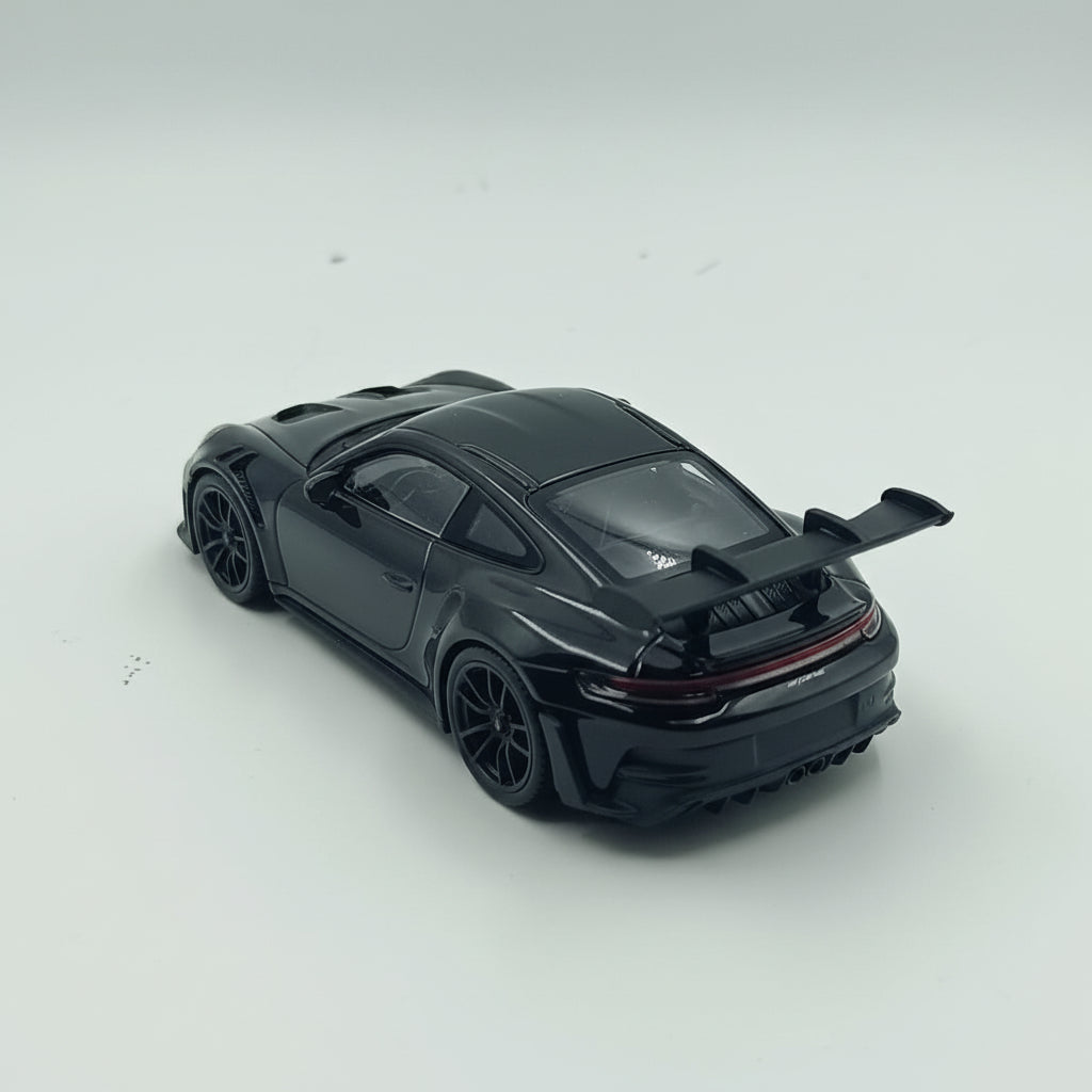 Norev 1:43 Porsche 911 (992) GT3 RS 2022 - Black with Red Accents (Jet-Car Series)