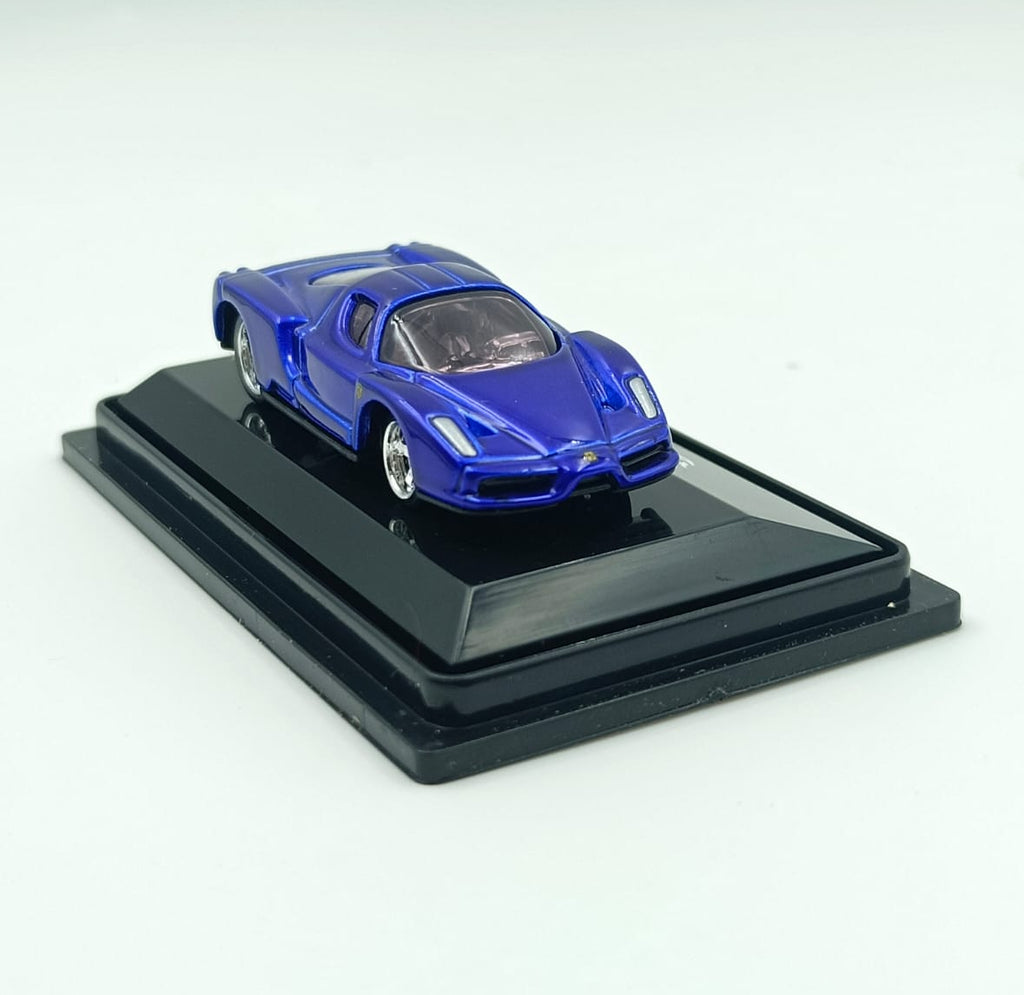 Hot Wheels 1:87 Scale Enzo Ferrari - Blue Die-Cast Collectible