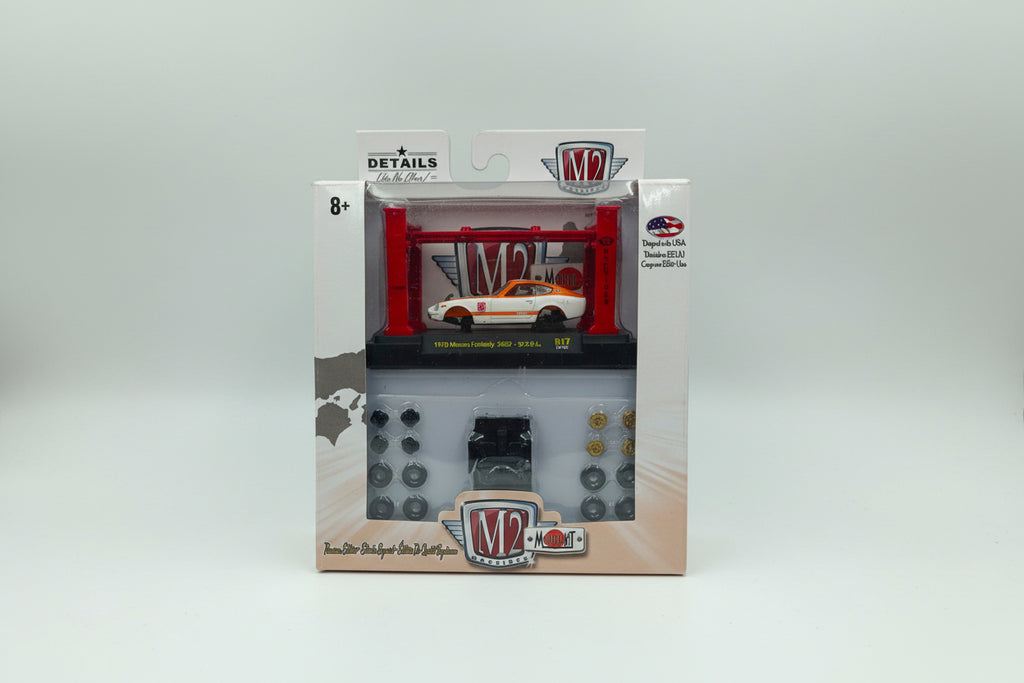 M2 Machines 1:64 Model Kit Release 47 - 1970 Nissan Fairlady Z432 (Orange/White)
