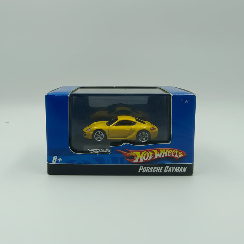 Hot Wheels 1:87 Scale Porsche Cayman - Yellow (2007)