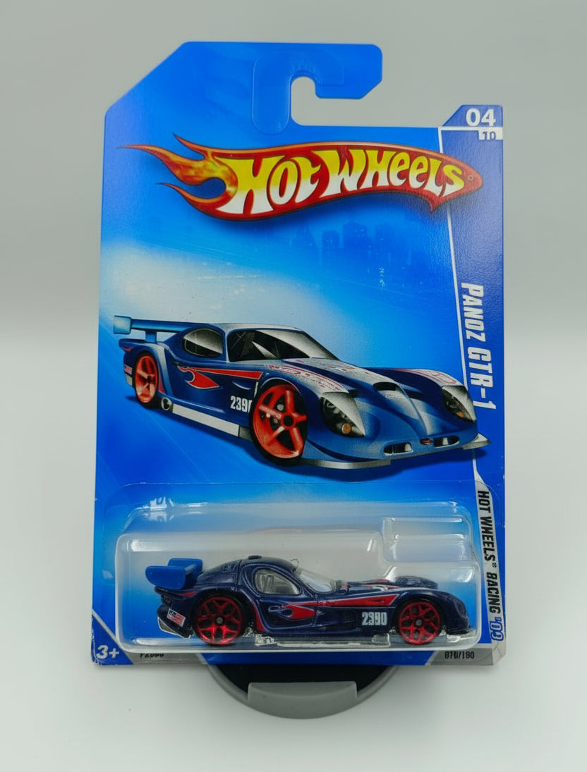 Hot Wheels 2009 Racing Series Panoz GTR-1 #70/190 Blue (04/10)