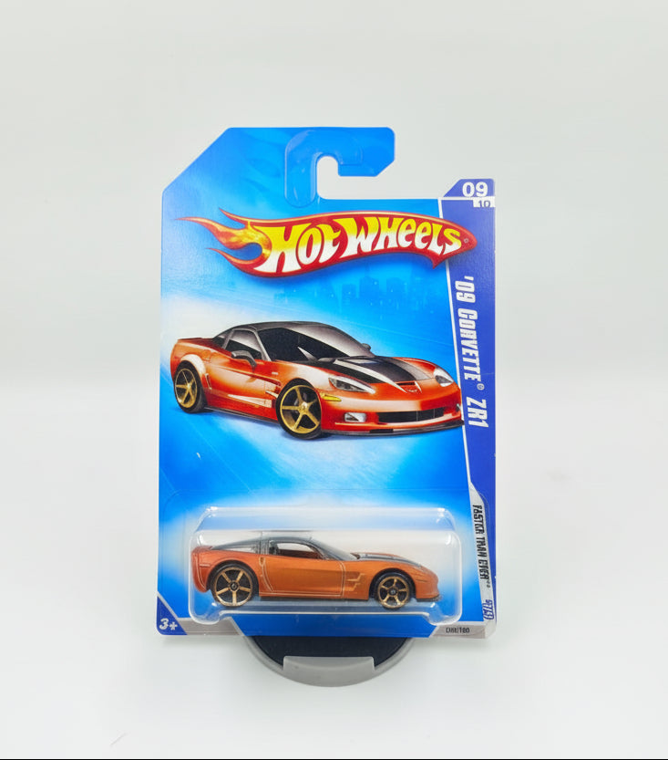 Hot Wheels '09 Corvette ZR1 (Faster Than Ever 2009) - Orange